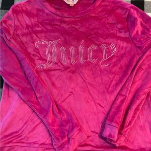 Juicy Couture Fuchsia Velour Sleepwear